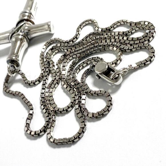 GUCCI Silver Bamboo Necklace - Picture 7 of 10